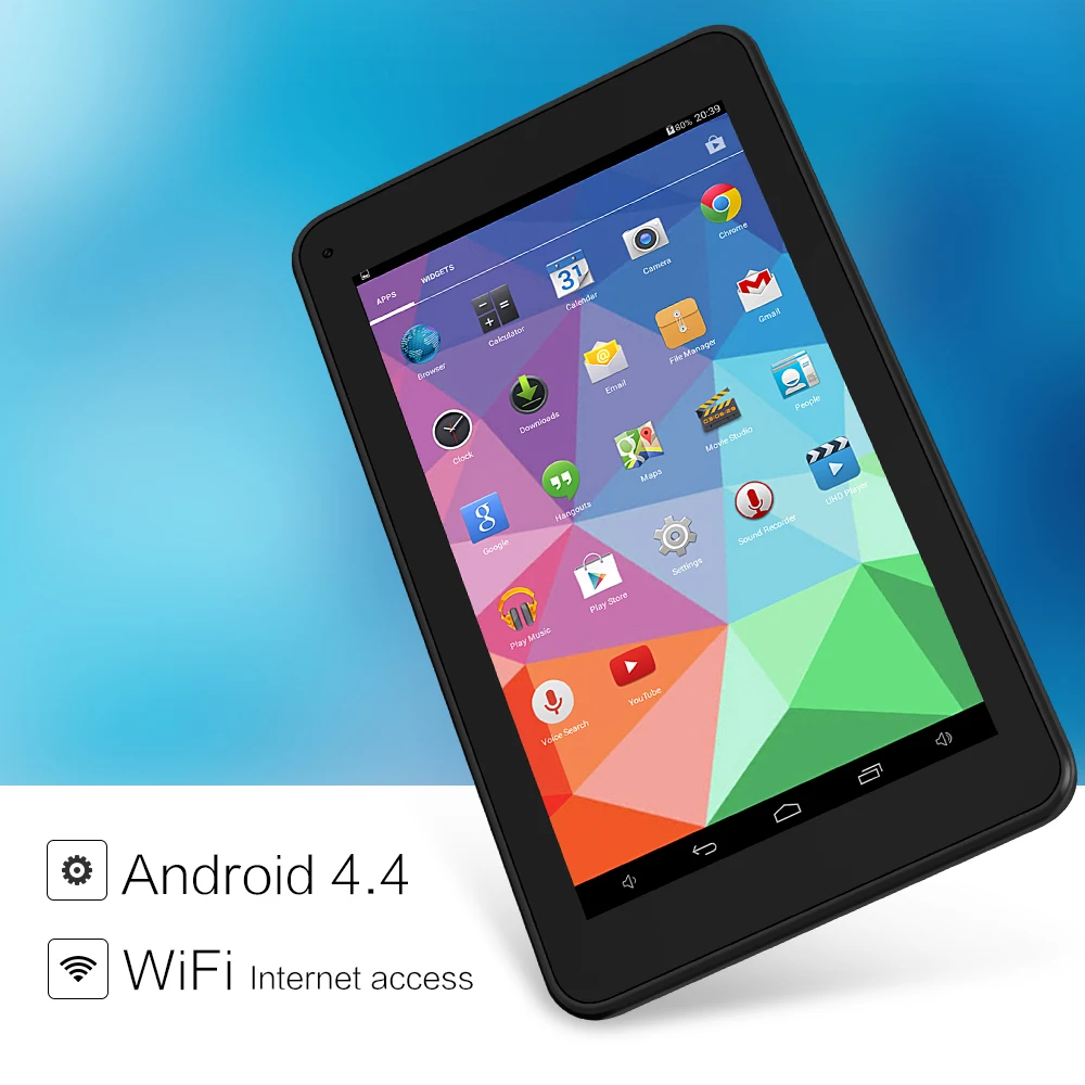 Yuntab T7 планшетный компьютер 7 дюймов Android 4 планшет с сенсорным экраном 1024x600 ядра 1 5