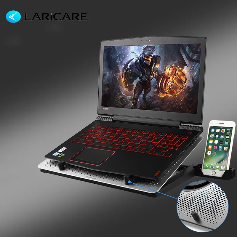 Охлаждающая подставка LARICARE для ноутбука 12 17 дюймов регулируемый кулер macbook air pro