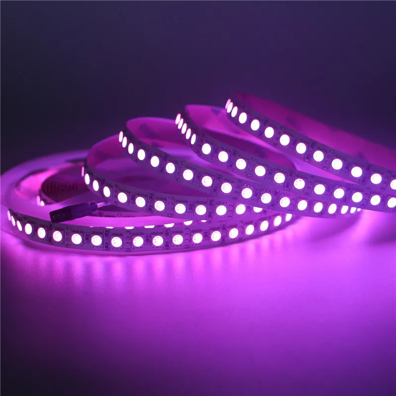 Светодиодная лента гибкая 120 светодиодов/м 60 5050 RGB 12 в пост. Тока|Светодиодные