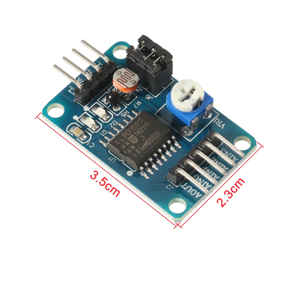 Новый PCF8591 модуль AD/DA конверсионные модули цифровая/цифровая коллекция
