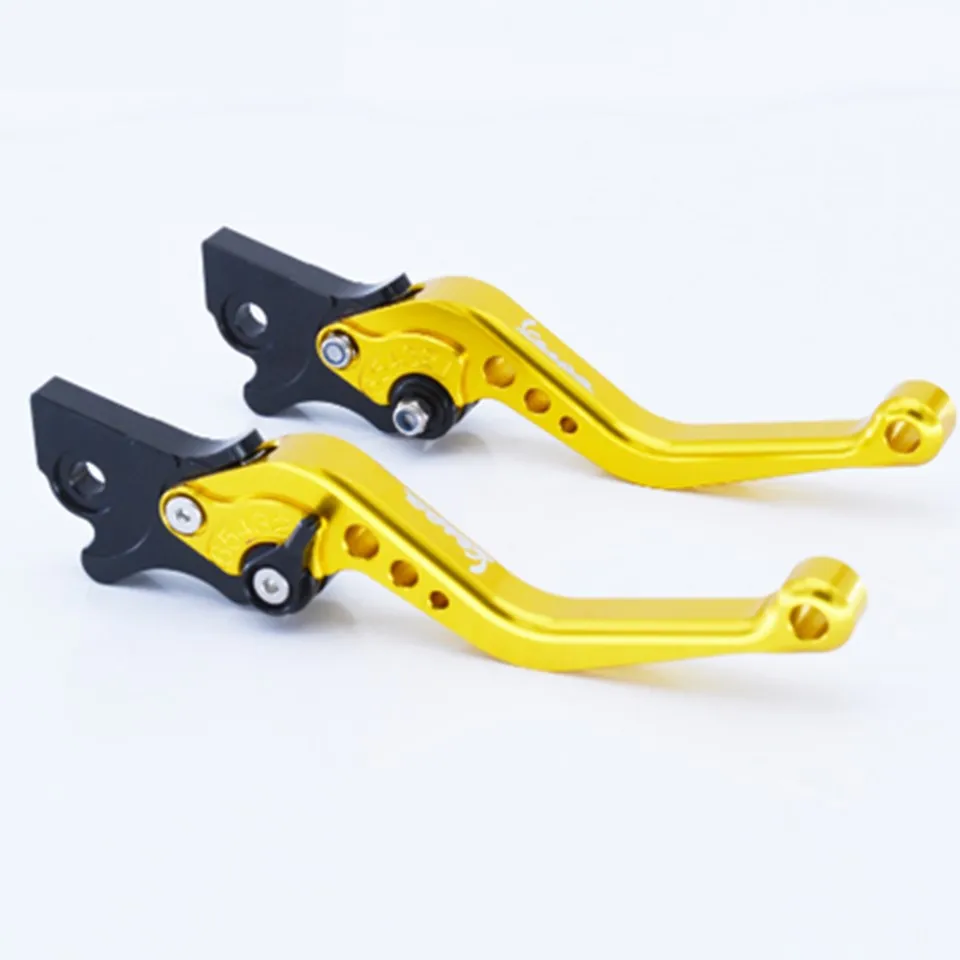 Mtkracing para vespa granтуризм 125/200 gts 125/250 s125/s250 2003-2017 cnc curto alancas de embreagem do freio da motociclet |