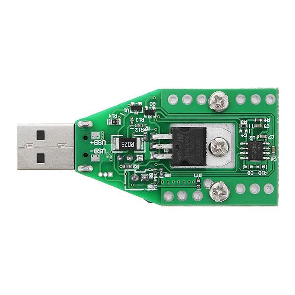 DC3.7-13V 15 Вт Cilvil/Промышленный класс электронный нагрузочный резистор USB интерфейс разрядки батареи тест мощный вентилятор Регулируемый