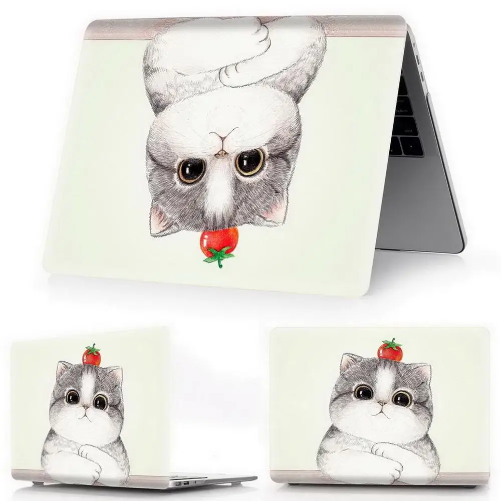 Для Macbook New Air Pro 13 15 стилус чехол для ноутбука Mac Book Air Pro retina 11,6 12 13,3 15," Маленькая картина с животными - Цвет: Dong Wu D12-3