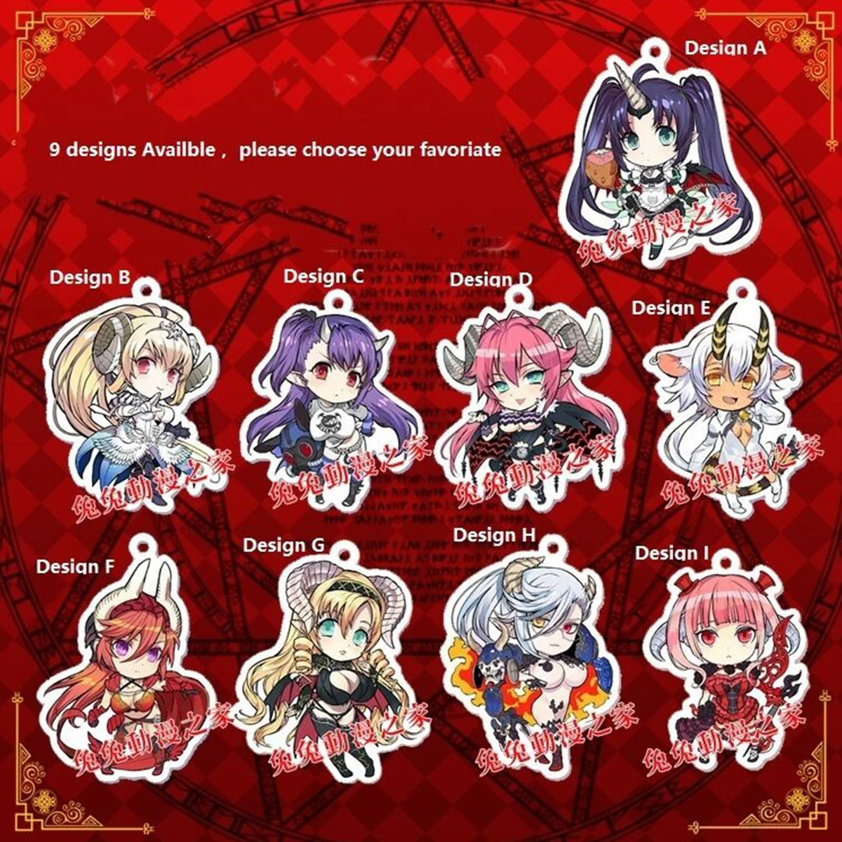 Sin Nanatsu no Taizai Seven Mortal Sins милые брелки для ключей девочек ремешки Фигурки 6
