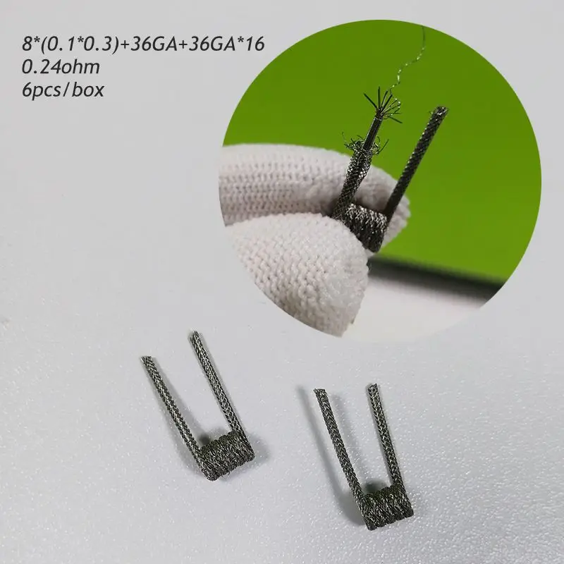 Спиральная спираль Ni80 Alpha Braid