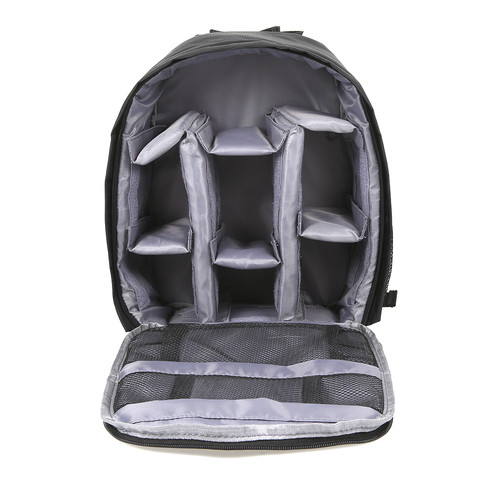 Upgrade Version Durable Color : Grey Perfect Home Convenience Durable Outdoor Portable Waterproof Scratch-Proof Dual Shoulders Backpack Camera Bag 