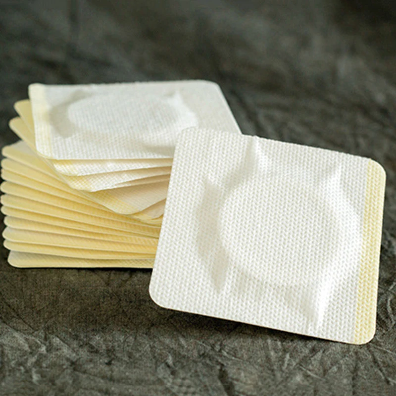 10 шт./лот тканая ткань для похудения наклейки на пупок жир пластыри средства