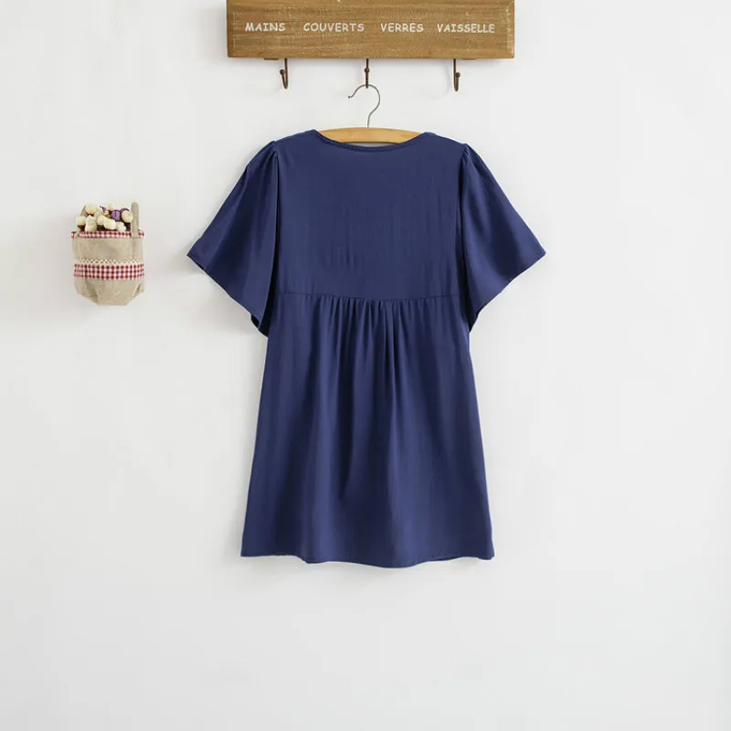 Женская винтажная блузка с цветочной вышивкой в стиле бохо рубашка хиппи женские