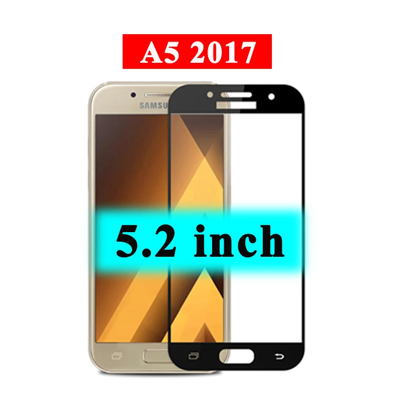 Защитное стекло для samsung a5 Защитная пленка для samsung galaxy a 5 5a защитная пленка - Цвет: For Samsung A5 2017