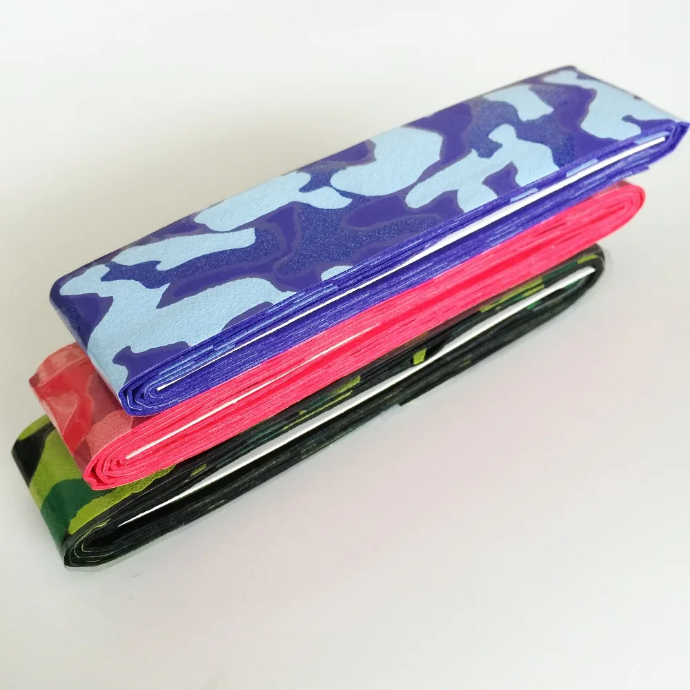 POWERTI 15 шт/партия Psychedelic Stick Теннисная ракетка Захваты тонкие ракетки для