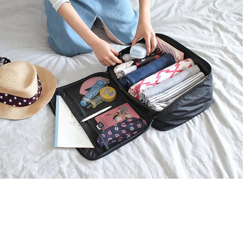 Женская переносная Водонепроницаемая Дорожная сумка из ткани Оксфорд с