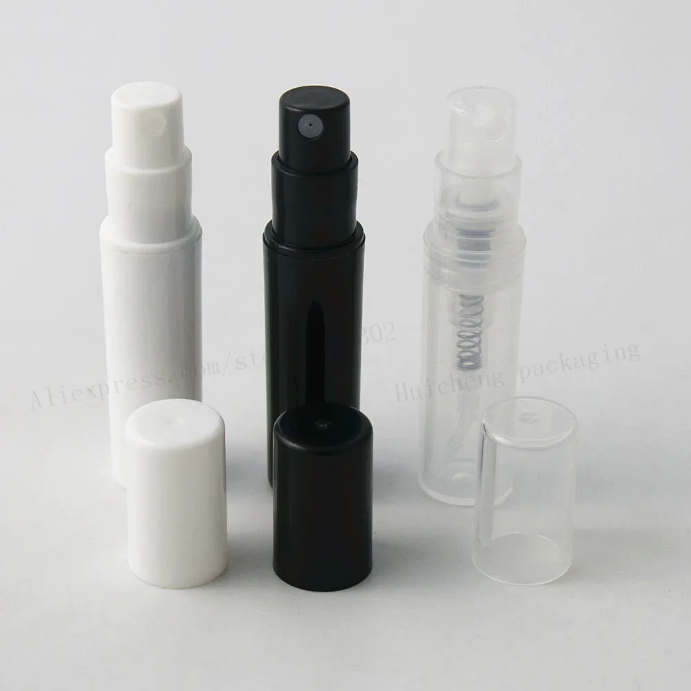 1500 x 2ML Crimp Neck pp Plastic Perfume Bottle 2cc Mini Mist Spray Small Atomizer Fragrance | Красота и здоровье