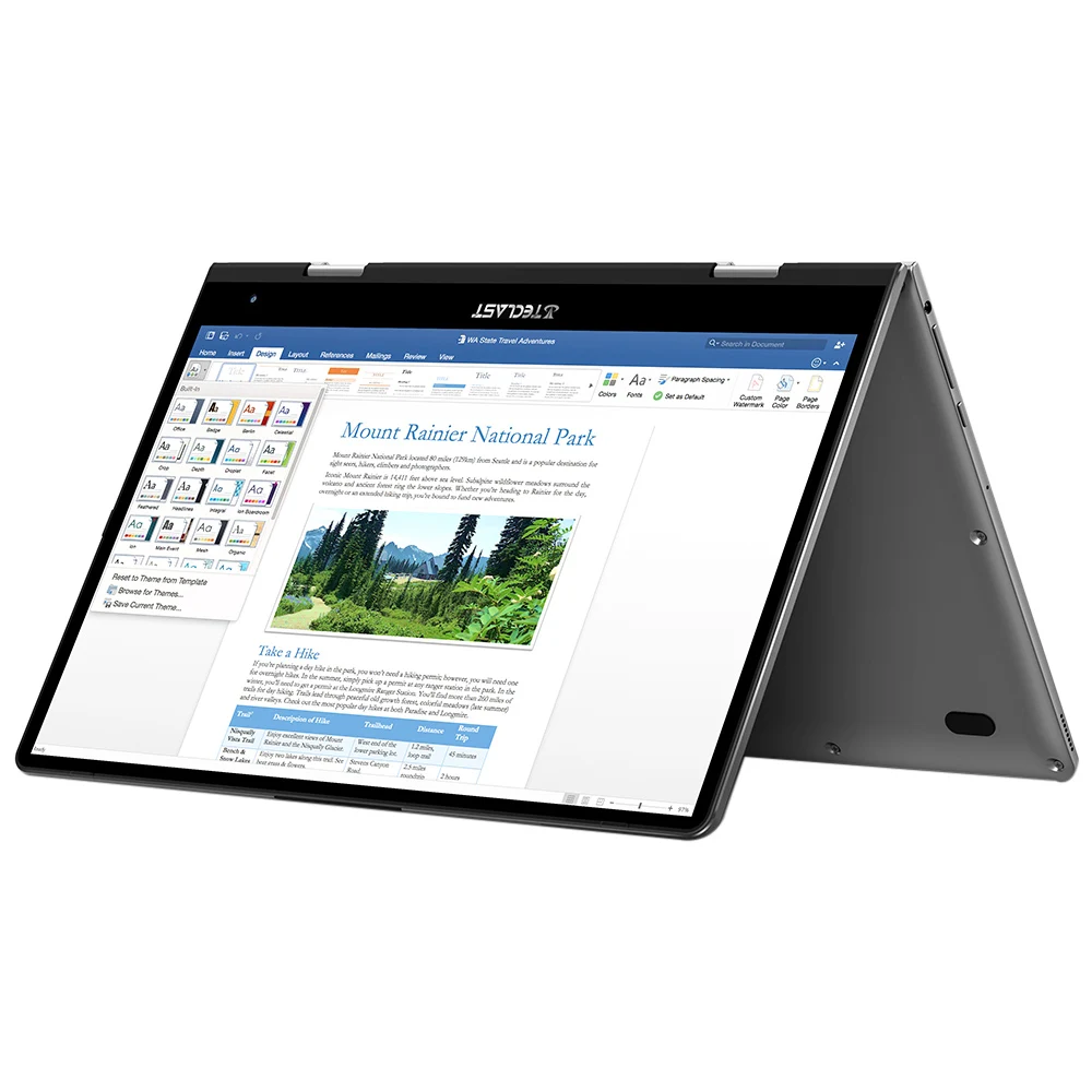 Ноутбук Teclast F5R 11,6 дюймов FHD ips Windows 10 Intel APLLO LAKE N3450 четырехъядерный 1,1 ГГц 8 Гб ОЗУ 256 ГБ SSD ноутбук с сенсорным экраном