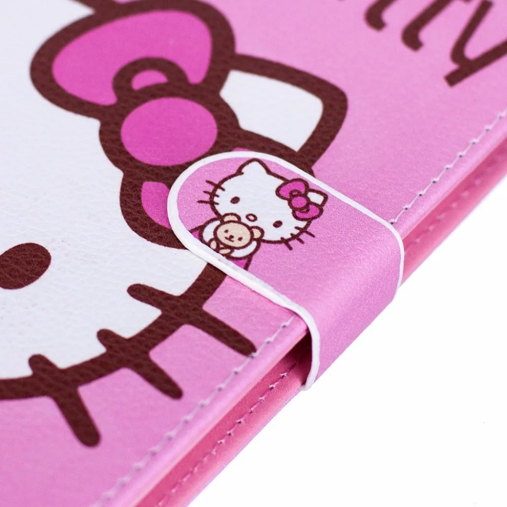 Милый hello kitty KT подставка в виде кошки Магнитный смарт чехол для планшета Apple Ipad Mini