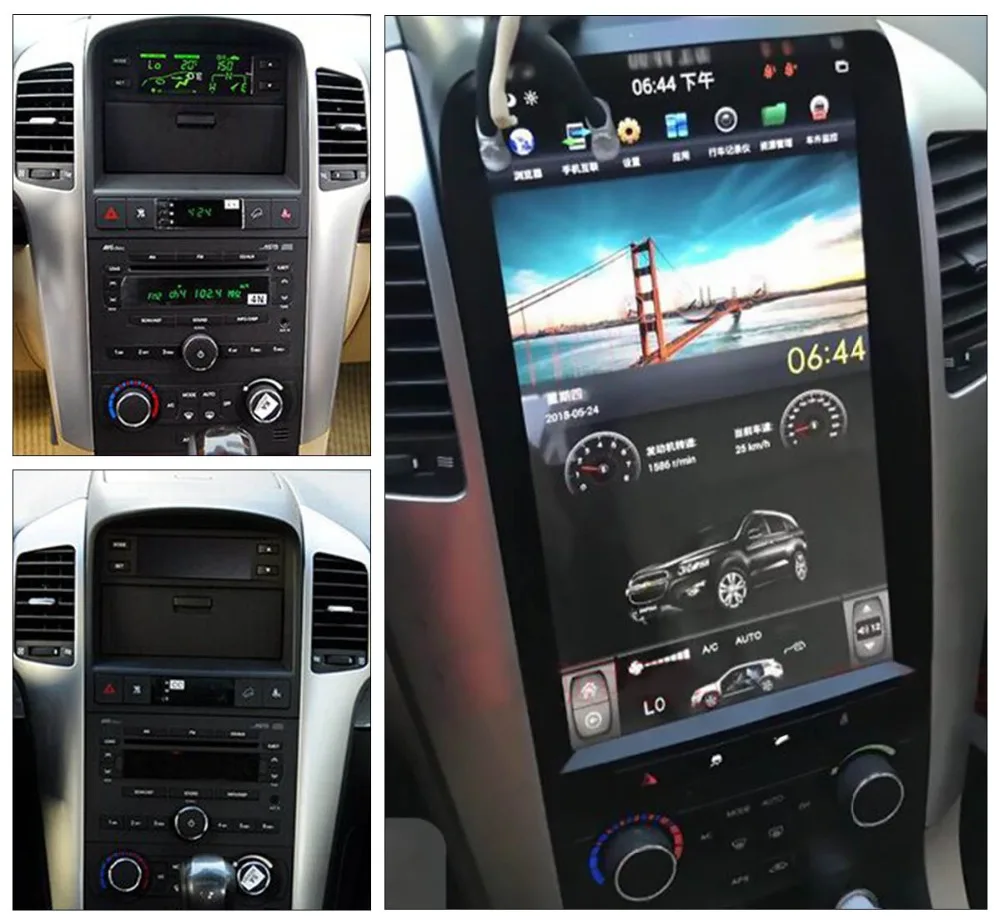 Автомобильный DVD плеер Aotsr Android 6 0 в стиле Tesla с GPS навигацией головное устройство