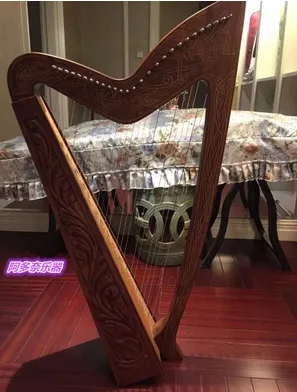 BAIYUAN harp 27 string Harp halftone rosewood Irish harp|Губная гармоника| |