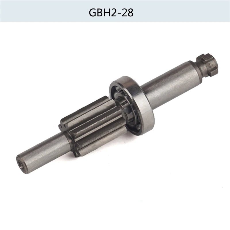 Сменный шлицевой вал Металлическая Цилиндрическая Шестерня для электроинструмента Bosch GBH2-28/GBH2-28D/GBH2-28DFV, 9 зубьев