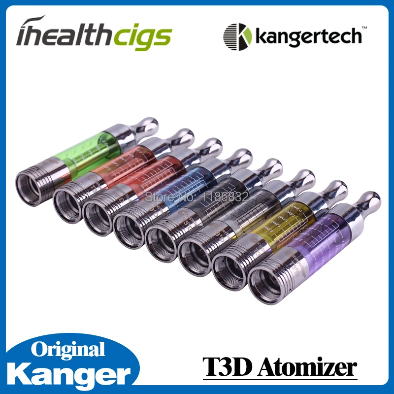 5 шт./много 100% оригинальный атомайзер Kanger T3D Обновление от T3S двойной клиромайзер