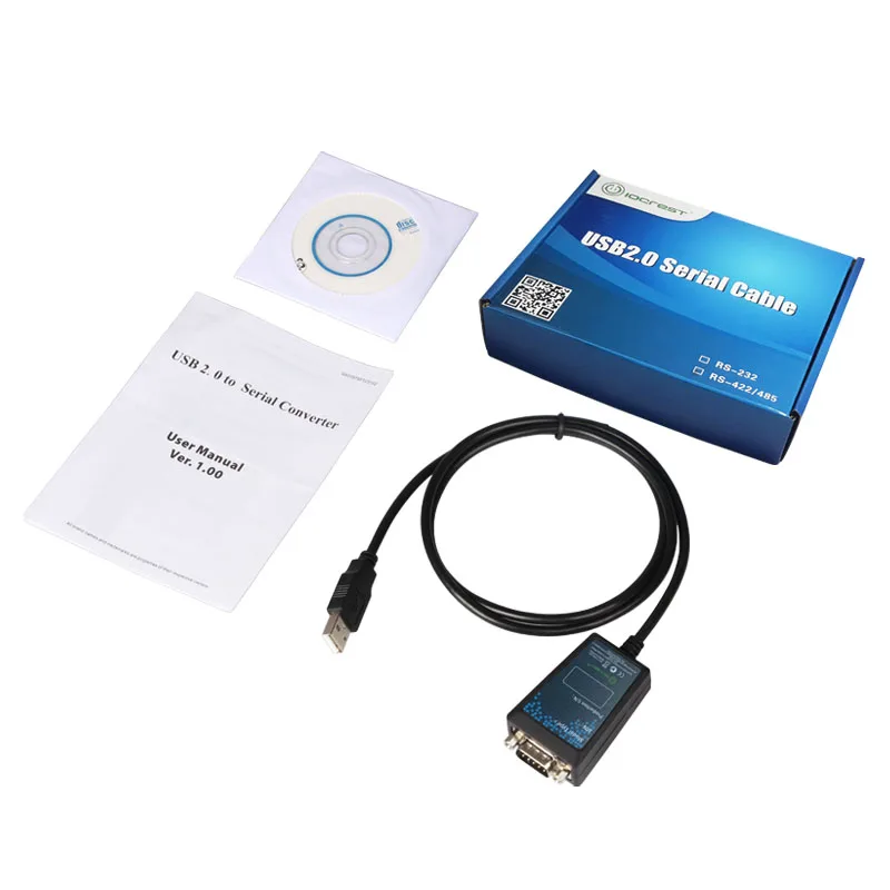 Высокое Качество USB 2.0 для Последовательный ИНТЕРФЕЙС RS-232 DB9 9-контактный Адаптер