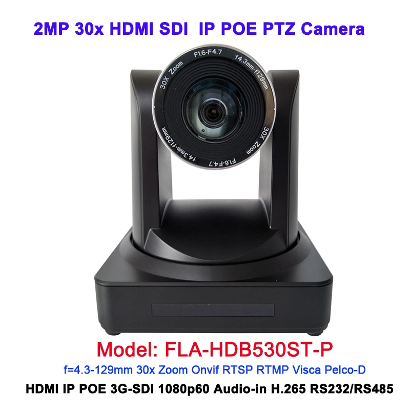 1080P HDMI 3G-SDI 60Fps 30X оптический зум HD-IP POE камера для видеоконференций | Безопасность и