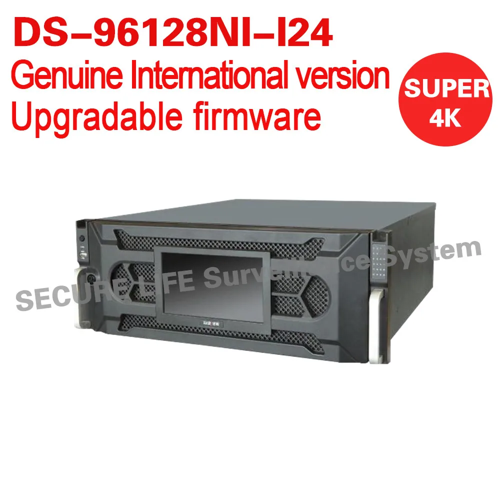 Бесплатная доставка английская версия ds 96128ni i24 супер 4 К NVR 128ch с 24 SATA Поддержка HDD
