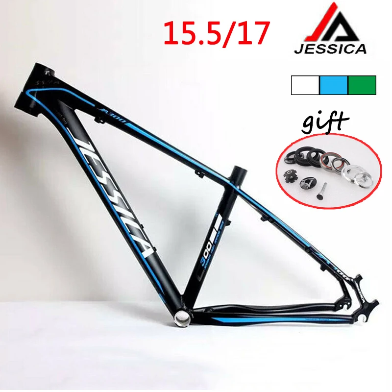 JESSICA 15,5 17 дюймов 26er Mtb рама набор рамок для горных велосипедов велосипед Алюминиевый сплав 7005 Superlight конические трубы рамы BSA 68 мм