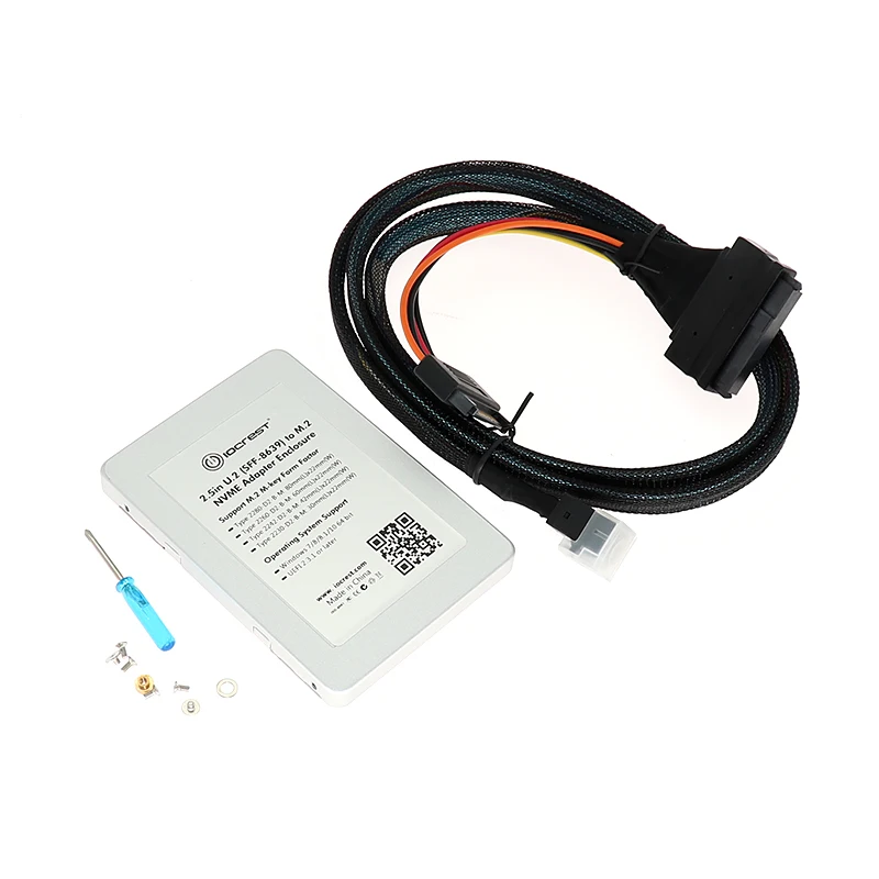 U.2 (SFF 8639) к M.2 NVMe PCI e express I/F SSD адаптер HDD с корпусом|Платы расширения| |