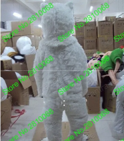 Высокое качество EVA Материал шлем костюм полярного медведя для прогулок в