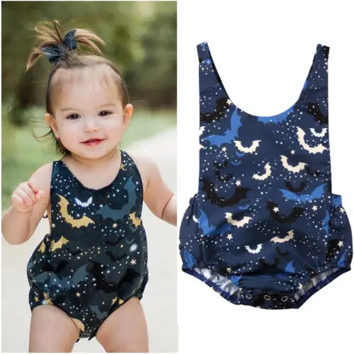 Хэллоуин младенческой Дети для маленьких девочек гимнастический костюм