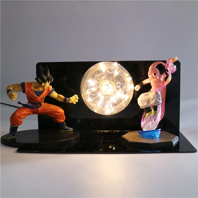 Мальчиков творческие огни Dragon Ball Супер Z Goku Diy светодиодный свет ночи Действие