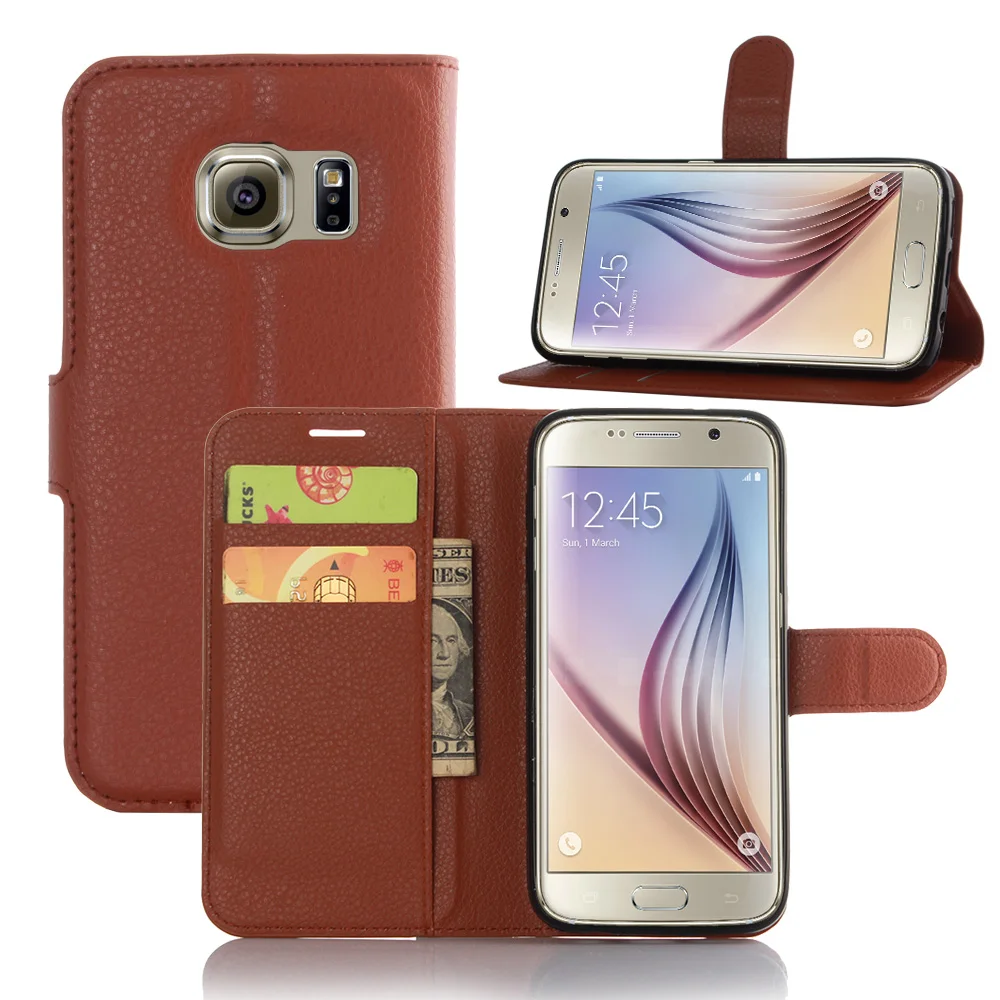 Чехол S7 для Samsung Galaxy G9300 кожаный чехол-кошелек с откидной крышкой и отделением