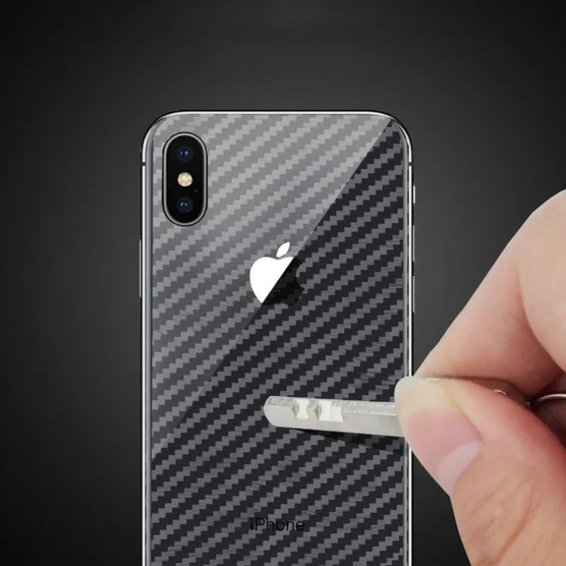 3 шт./лот для iphone X XS MAX XR полная 3D защита от отпечатков пальцев из углеродного