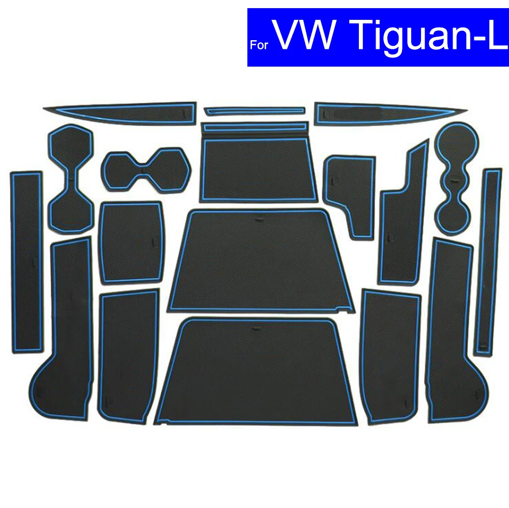 Коврики для автомобильных дверей коврики ковров держатель стакана Volkswagen VW Tiguan L