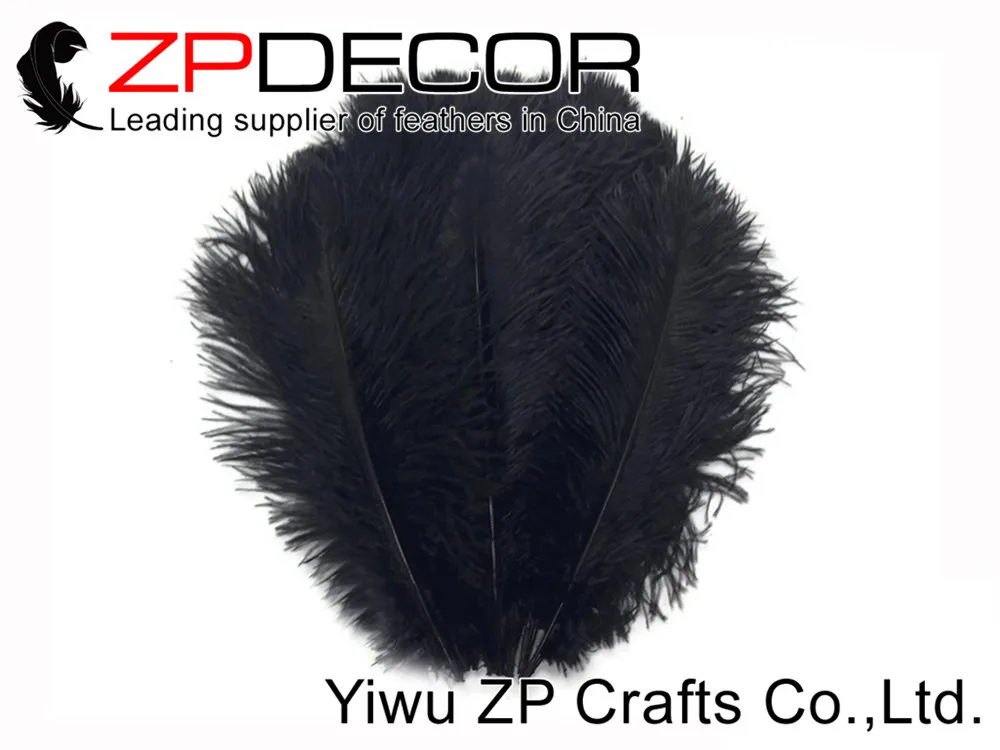ZPDECOR 50 шт 35 40 см (14 16 дюймов) ручной выбор пушистые и гладкие цветные окрашенные