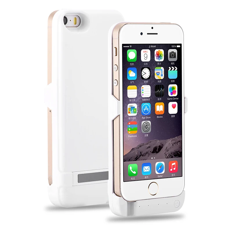 Goldfox 4200mAh Внешняя батарея зарядное устройство чехол для iPhone 5 5 S блок питания запасная крышка для iPhone 5 5S зарядное устройство ce чехол