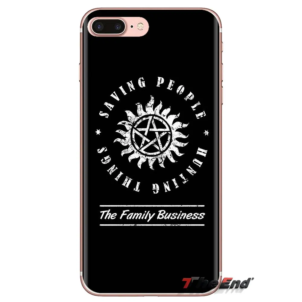 For HTC One U11 U12 X9 M7 M8 A9 M9 M10 E9 Plus Desire 630 530 626 628 816 820 830 Supernatural TV Show Quotes logo Art Soft Case |