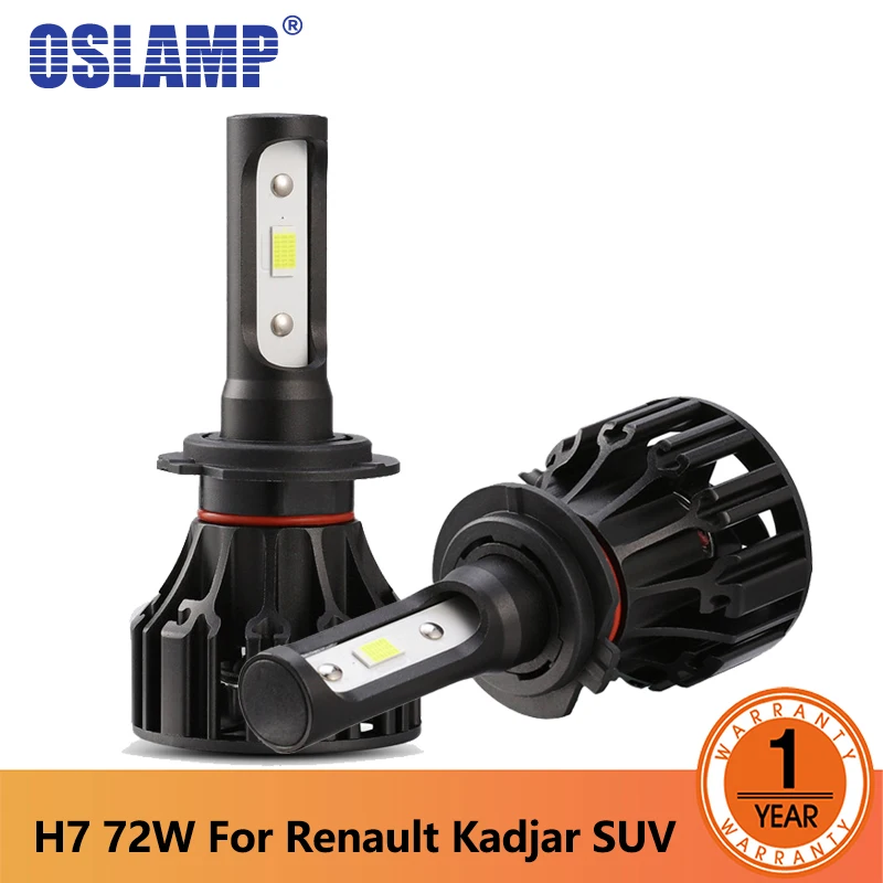 Oslamp T5 светодиодные лампы фар H7 дальний и ближний свет автомобильный блок