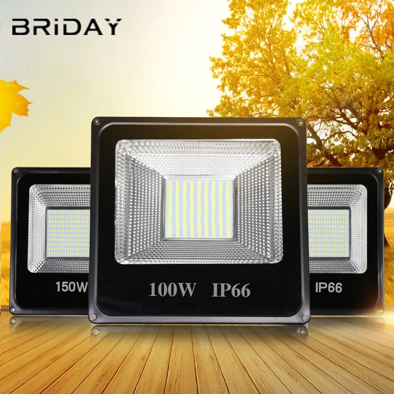 Led Floodlight 30W 50W Reflector 100W IP66 Waterproof Flood Light 200W 300W LED Spotlight Street Lamp 220V | Лампы и освещение