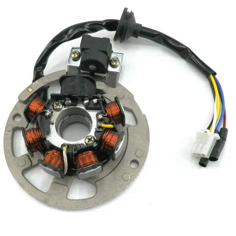 Новая катушка статора для 2 тактного 2T 49cc 50cc 1PE40QMB JOG Minarelli скутер quad ATV 5 3 провода 7