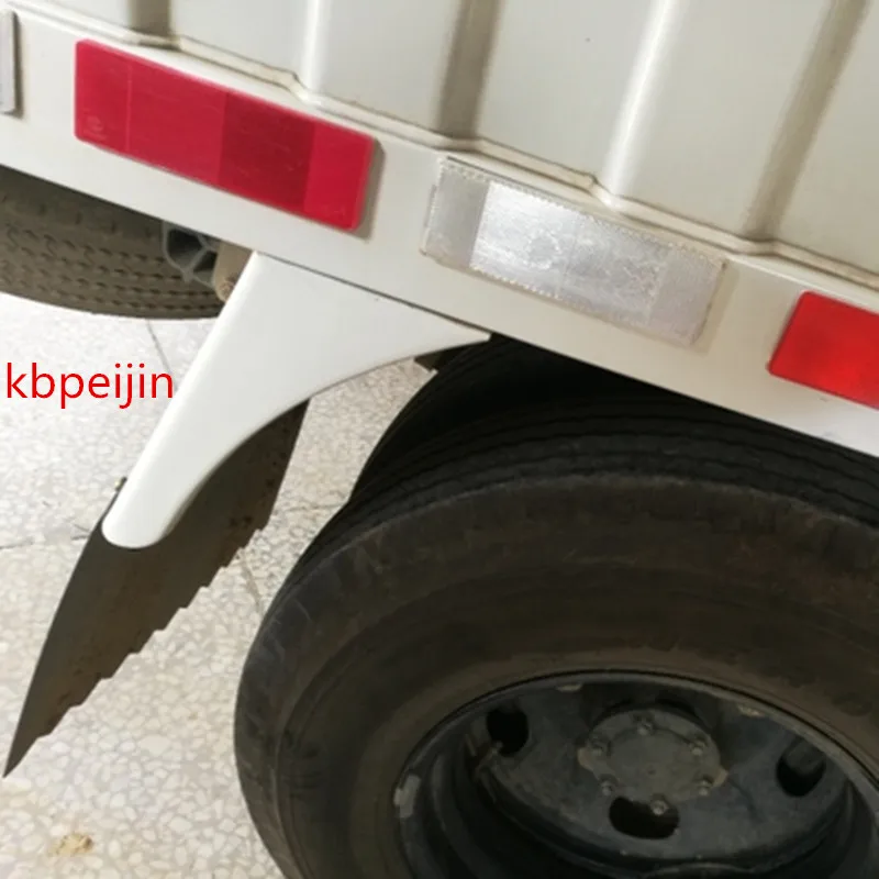 1 комплект красно-белый пластиковый автомобильный отражатель безопасности