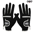 GOG Гольф Перчатки для черный цвет, для мужчин мягкая дышащая ткань Спорт на открытом воздухе Гольф мяч перчатка для левой руки и правой руки Нескользящие 1 шт.
