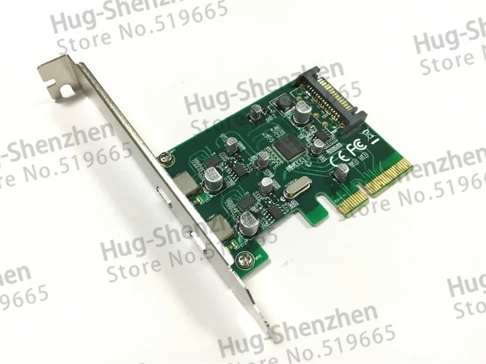 2 порта адаптер USB 3 1 Type C PCI express Card pci e 4x к usb3.1 супер скорость для MAC PRO OSX 10 9 14|pci card|pci-e
