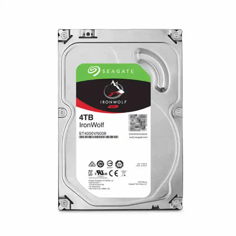Жесткий диск Seagate 4 ТБ IronWolf SATA 3 0 внутренний жесткий с интерфейсом для настольного