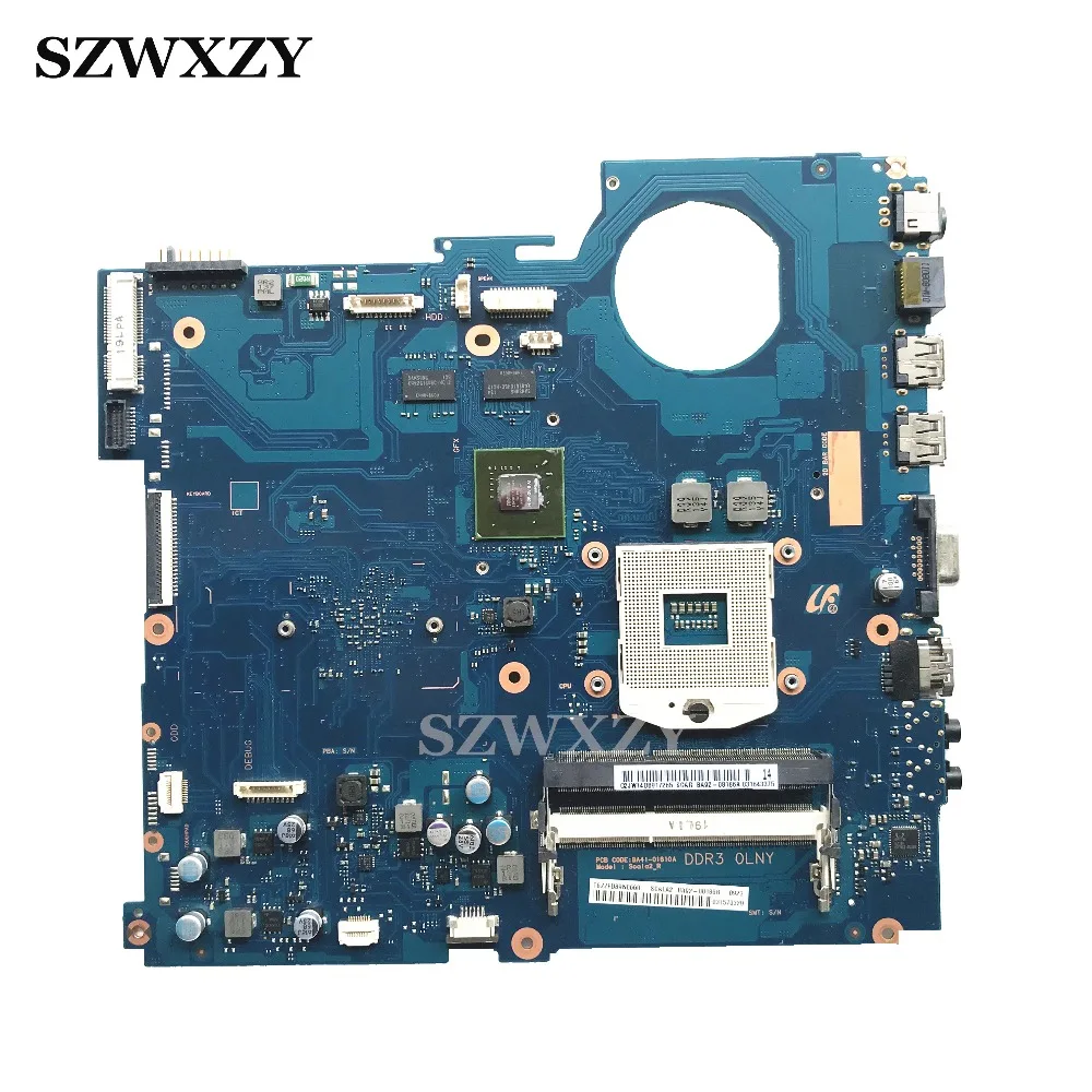 Для samsung RV520 Материнская плата ноутбука HM65 DDR3 GT520M/1 ГБ GPU BA92-08186A BA92-08186B BA41-01608A