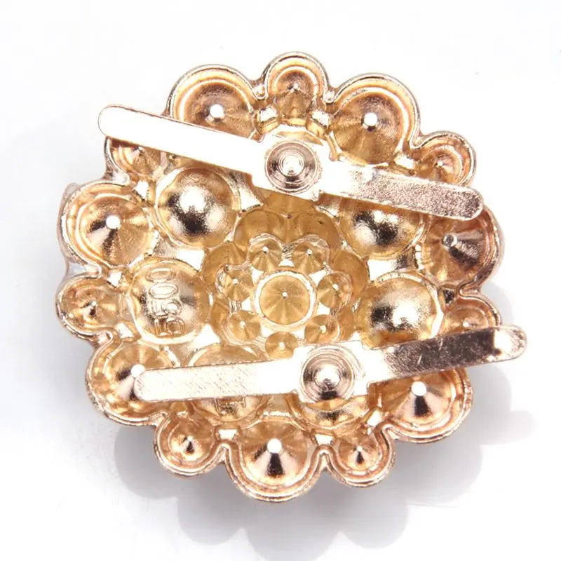 2 шт./компл. уникальный жемчуг стразы цветочные украшения для обуви сделай сам