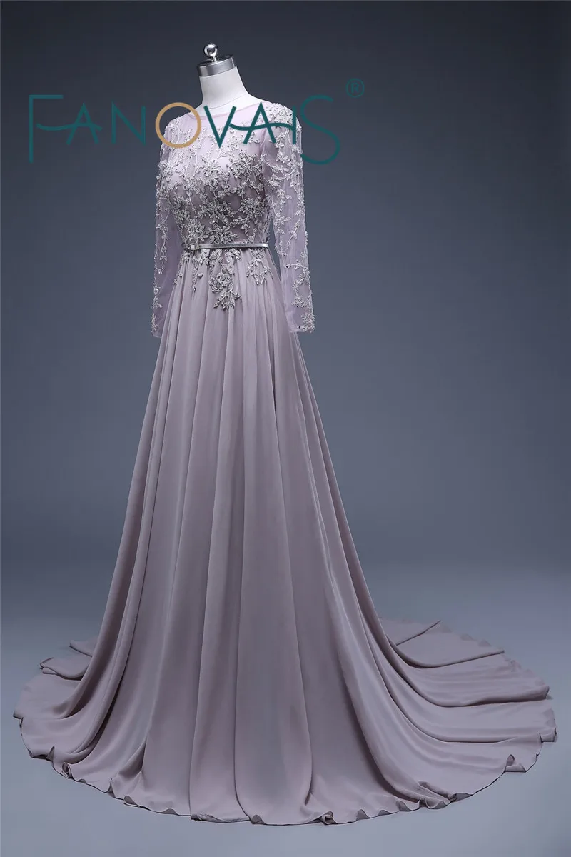 Элегантный длинное вечернее платье 2019 вечерние платья партии с длинным рукавом