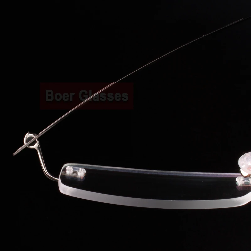 Мужские оправы для очков из нержавеющей стали очки без близорукости оптические