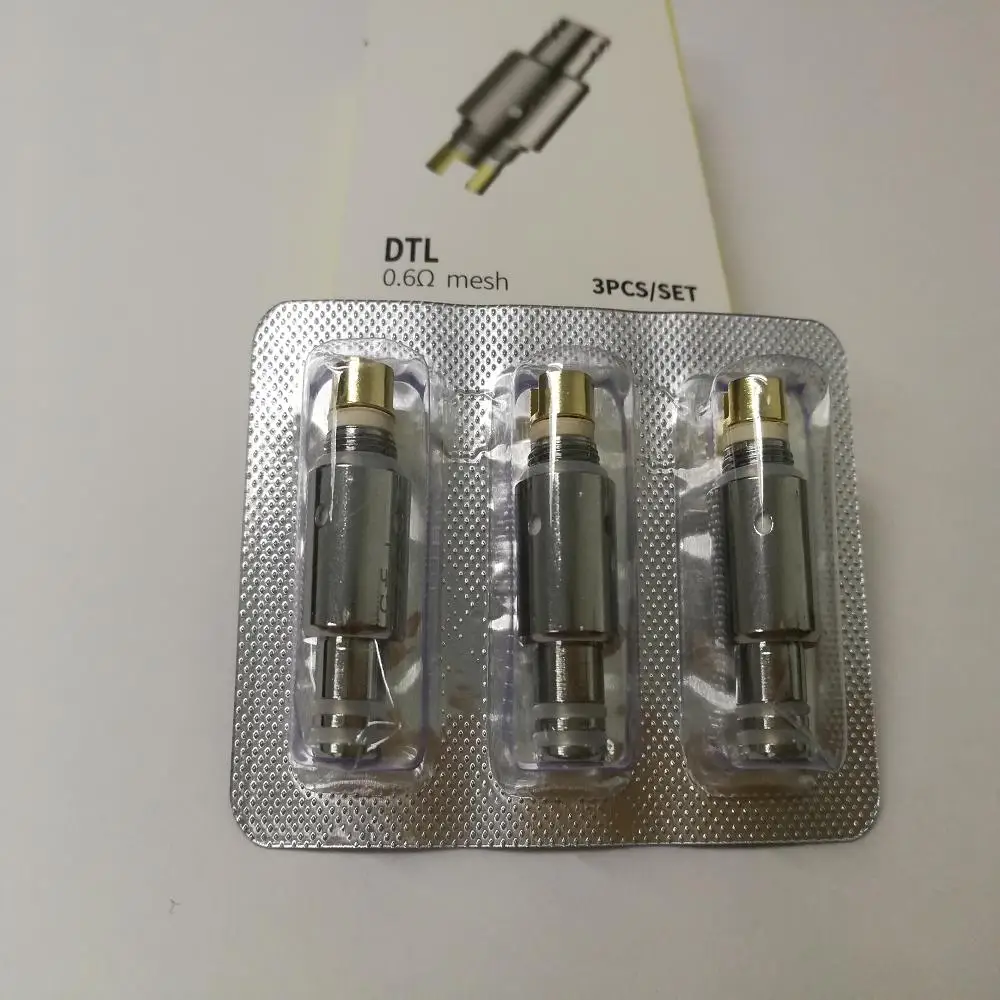 Электронная сигарета Pasito замена катушки для Smoant DTL сетка 0.6ohm MTL Ni 80 1.4ohm RBA одна