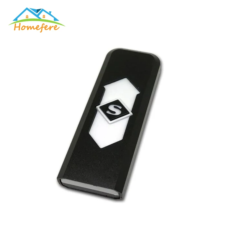 Usb зарядка Зажигалка Ветрозащитная электронная ультратонкая зажигалка подарок