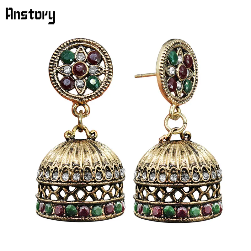 Турецкий Maple Leaf Смола Кристаллические серьги стержня для Для женщин колокол